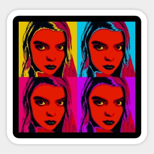 anya taylor joy Sticker